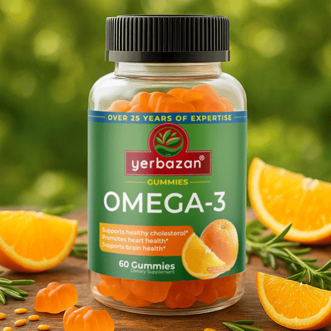 OMEGA3 Gummies- Improves Heart Health, Brain Health and Cognitive Function.