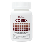 COBEX- Cholesterol Supplement - All-Natural Ingredients to Support Normal HDL and LDL Colesterol Levels. Supports Arteries, Heart & Circulation. 60 Capsules