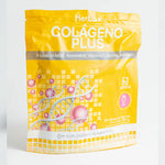 COLLAGEN PLUS STRAWBERRY 71C-04: Powder for Healthy Hair, Beautiful Skin, and Nail Support- with Vitamin C, Acai, and Biotin. 30 Sachet Count