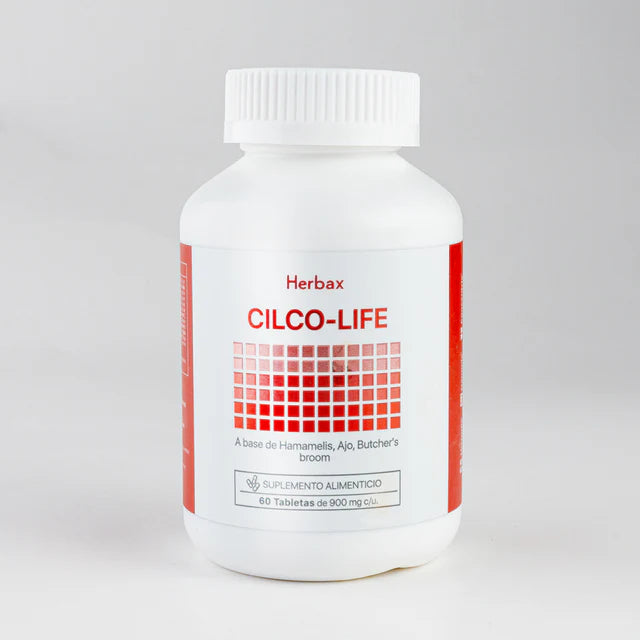 CILCO LIFE- DAILY Blood Circulation Supplement. Butchers Broom, Ginko Biloba, & Gotu Kola. Herbal Varicose Vein Treatment. Poor Circulation and Vein Support For Healthy Legs. 60 Tablets