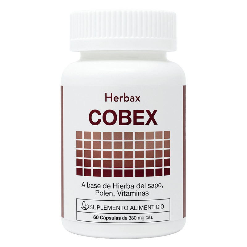 COBEX- Cholesterol Supplement - All-Natural Ingredients to Support Normal HDL and LDL Colesterol Levels. Supports Arteries, Heart & Circulation. 60 Capsules