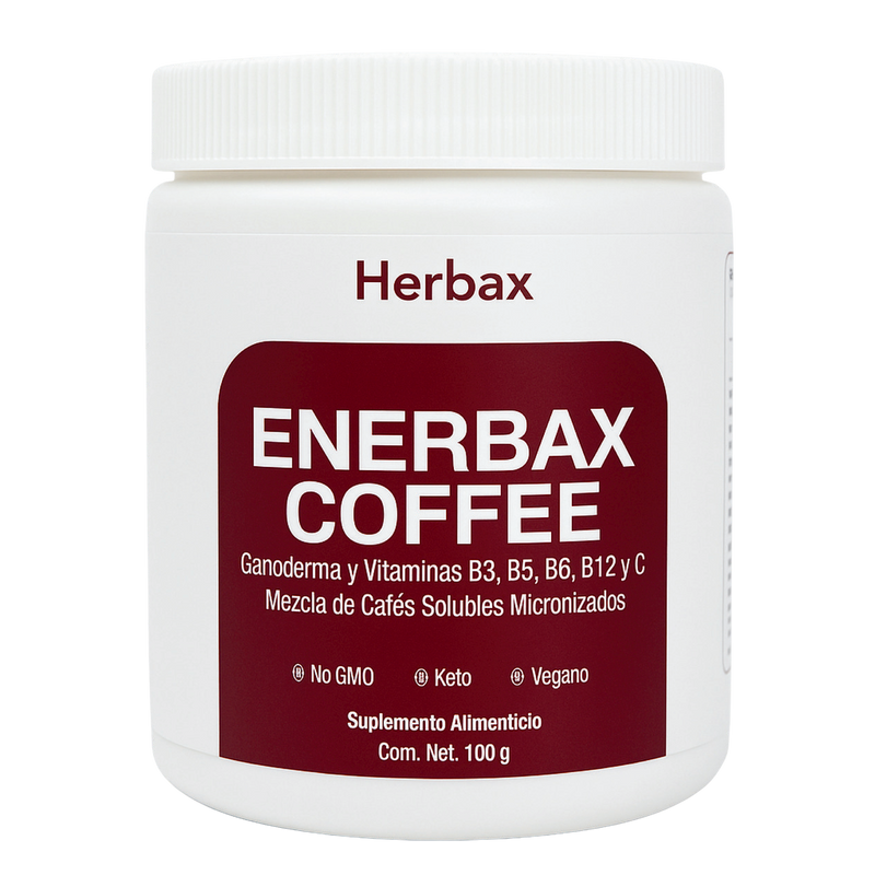 ENERBAX COFFEE Keto- Instant Coffee Infused with 10 Daily Multi Vitamins