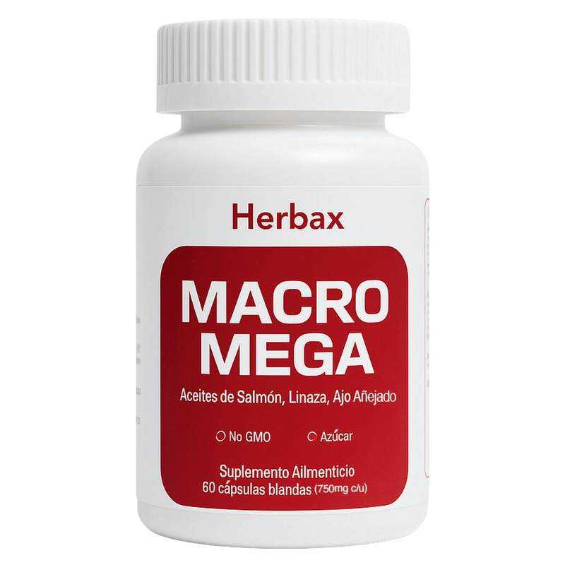 MACROMEGA WITH GARLIC-  Omega-3 Fish Oil Supplement 4000 mg w/Garlic | EPA & DHA | Best Source of Omega 3 | Ultimate Brain, Heart, and Joint Support for Men & Women | Non GMO Burpless Orange Softgel Capsules