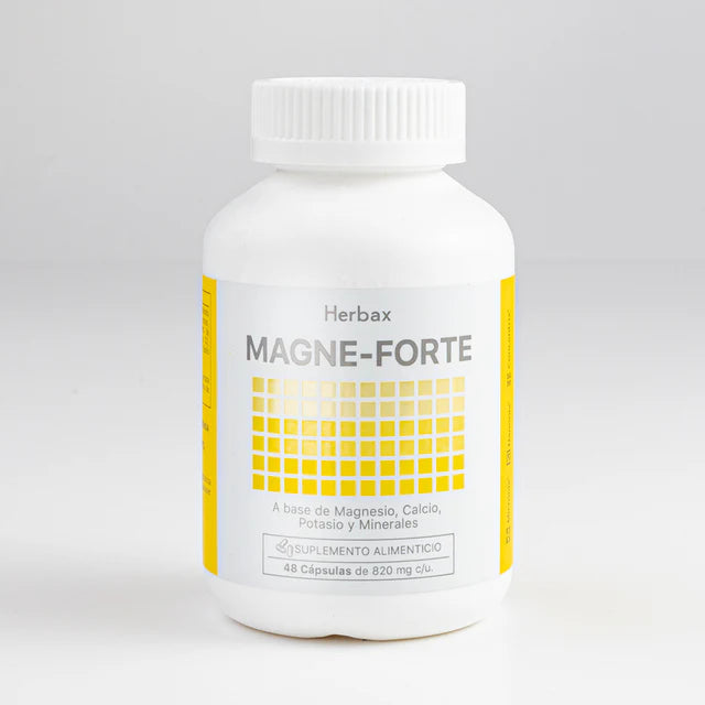 MAGNE FORTE 14- Bone Strength - Plant-Based Calcium, Magnesium, Potassium, Vitamin D3, VIT C, K2 - GMO, Soy, Gluten Free Ingredients - Whole Food Supplement for Bone Health