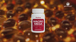 MACROMEGA WITH GARLIC-  Omega-3 Fish Oil Supplement 4000 mg w/Garlic | EPA & DHA | Best Source of Omega 3 | Ultimate Brain, Heart, and Joint Support for Men & Women | Non GMO Burpless Orange Softgel Capsules