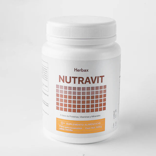 NUTRAVIT VANILLA 51- Metabolic Nutrition | Whey Protein Low Carb, Meal Replacement Shake w/ Vitamins, Minerals & Amino Acid L-Glutamine | Great Taste and Very Filling Protein Shake