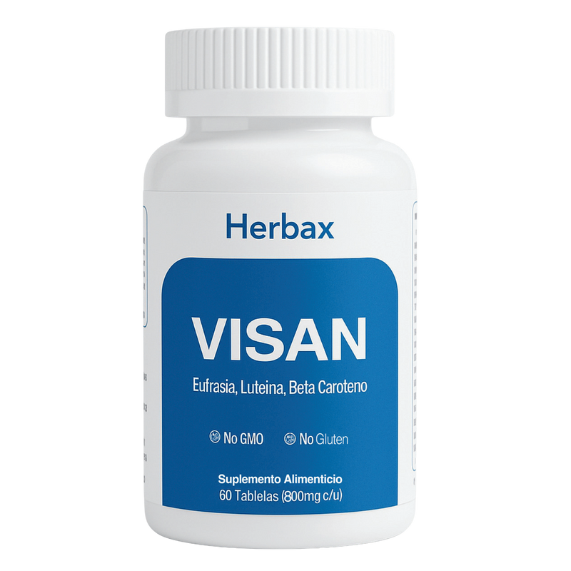VISAN- Complete Eye Health Support Multivitamin Multimineral Supplement Formula with Bilberry & Lutein