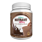 NUTRAVIT CHOCOLATE 50- Metabolic Nutrition | Whey Protein Low Carb, Meal Replacement Shake w/ Vitamins, Minerals & Amino Acid L-Glutamine | Great Taste and Very Filling Protein Shake
