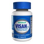 VISAN 45- Complete Eye Health Support Multivitamin Multimineral Supplement Formula with Bilberry & Lutein | 60 Tablets